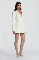Finley | Women's Structured Double-Breasted Mini Elegant Blazer Dress