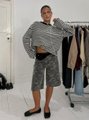 Georgia | Women's Striped Oversized Knit Sweater