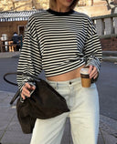 Georgia | Women's Striped Oversized Knit Sweater
