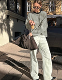 Georgia | Women's Striped Oversized Knit Sweater