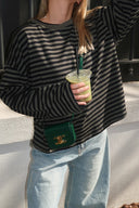 Georgia | Women's Striped Oversized Knit Sweater