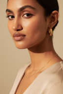 Gianna | Women's Gold-Plated Hoop Earrings