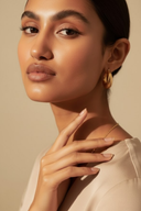 Gianna | Women's Gold-Plated Hoop Earrings