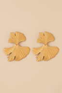 Grace | Women’s Ginkgo Leaf Drop Earrings