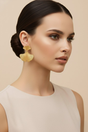 Grace | Women’s Ginkgo Leaf Drop Earrings