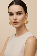 Grace | Women’s Ginkgo Leaf Drop Earrings