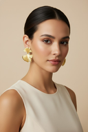 Grace | Women’s Ginkgo Leaf Drop Earrings