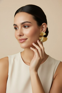 Grace | Women’s Ginkgo Leaf Drop Earrings