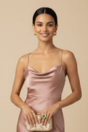 Harper | Women's Gold Wavy Textured Earrings