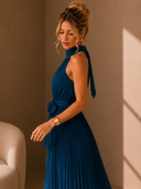 Hayes | Women’s Strapless Ruffle-Trim Maxi Wedding Guest Dress