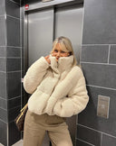 Hope | Women’s Oversized Teddy Puffer Jacket