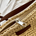 Ida | Women’s Woven Hobo Shoulder Bag with Adjustable Strap