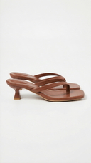 Ieza | Women’s Strappy Kitten Heel Mule Sandals