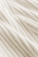 Iliana | Women's Crew Neck Long Sleeve Flared Hem Ribbed Knit Mini Dress