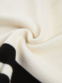 Indira | Women's Drop Shoulder Long Sleeve Striped Turtleneck Sweater