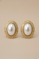 Isabelle | Women's Vintage Pearl Statement Earrings