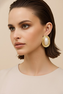 Isabelle | Women's Vintage Pearl Statement Earrings