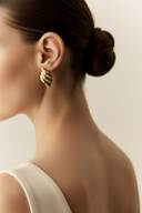 Isla | Women's Three Layer Wing Earrings