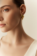 Isla | Women's Three Layer Wing Earrings