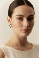 Isla | Women's Three Layer Wing Earrings