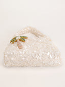 Iza | Women’s Sequin Shoulder Bag with Palm Charm