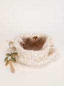 Iza | Women’s Sequin Shoulder Bag with Palm Charm