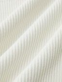 Joella | Women's Long Sleeve Ribbed Pointed Hem Sweetheart Knit Top