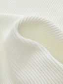 Joella | Women's Long Sleeve Ribbed Pointed Hem Sweetheart Knit Top
