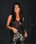 Jordan | Women's Embellished Sheer Mesh Cami Party Glitter Top