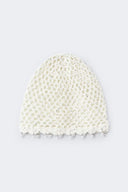Joy | Women’s Crochet Pearl Beaded Festival Vacation Head Beanie