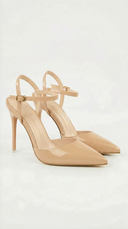 Jula | Women’s Metallic Pointed Toe Stiletto Sandals