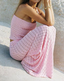 Karissa | Women's One-Strap Summer Vacation Two-Piece Set