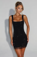 Katya | Women's Sparkly Sleeveless Mini Dress
