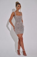 Katya | Women's Sparkly Sleeveless Mini Dress