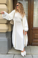 Kendra | Women's Open Front Longline Knit Cardigan