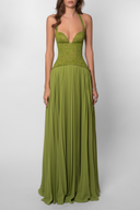 Kenley | Women's Pleated Corset Maxi Wedding Guest Dress Hazel The Label Kenley | Women's Pleated Corset Maxi Wedding Guest Dress Hazel The Label