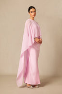 Lainey | Women's Batwing Cape Sleeve Formal Maxi Dress