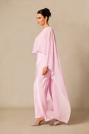 Lainey | Women's Batwing Cape Sleeve Formal Maxi Dress