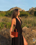 Lilith | Women's Halter Backless Maxi Summer Dress