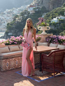 Lilith | Women's Halter Backless Maxi Summer Dress