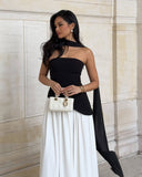 Lucinda | Women's Strapless Maxi Dress