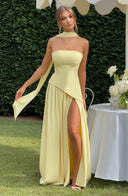 Lucinda | Women's Strapless Maxi Dress