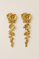 Luna | Women's Flowery Fringe Earrings
