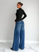 Malaysia | Women's Casual Long Sleeve Ribbed Cutout Knit Top
