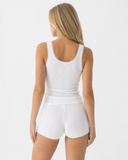 Mariana | Women's Pointelle Knit Scoop Neck Sleeveless Pajama Set with Shorts