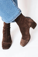 Marisol | Women's Casual Square Toe Ankle Heels Boots