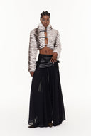 Meadow | Women's Zebra Print Faux Fur Jacket