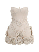 Monroe | Women's Corset Strapless Mini Cocktail Dress