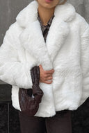 Nancy | Women's Faux Fur Lapel Autumn Jacket