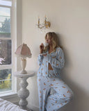 Nicole | Women’s Cozy Printed Pyjama Set